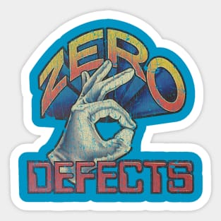 Zero Defects 1984 Sticker